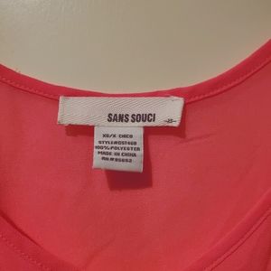 Flirty sheer summer top - never worn